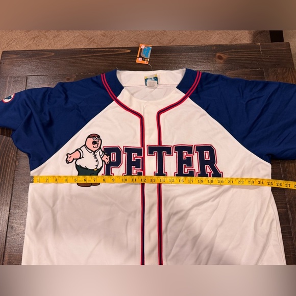Family Guy Peter Griffin Baseball Jersey - Picture 9 of 10